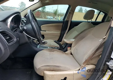 2012 Chrysler 200 Touring from USA, damaged, VIN 1C3CCBBB7CN302816